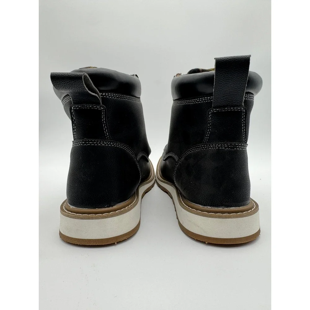 Waterproof Work Boots Black Mens‎ 14 Steel Toe Kelodon
